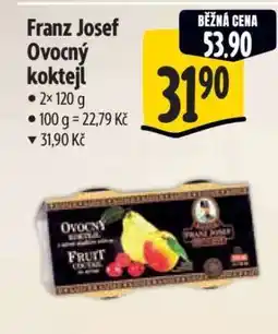 Albert Franz Josef Ovocný koktejl nabídka