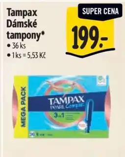 Albert Tampax Dámské tampony nabídka