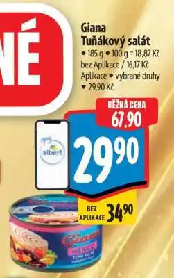 Albert Giana Tuňákový salát nabídka