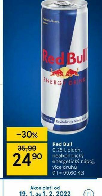 Tesco Red bull nabídka