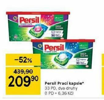 Tesco Persil prací kapsle nabídka