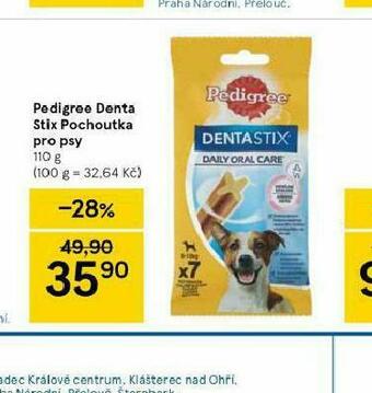 Tesco Pedigree pochoutka pro psy nabídka