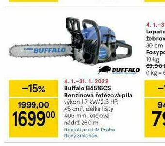 Tesco Benzínová řetězová pila nabídka