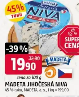 Trefa Madeta jihočeská niva nabídka
