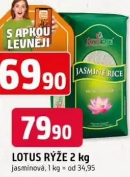 Trefa Lotus rýže nabídka