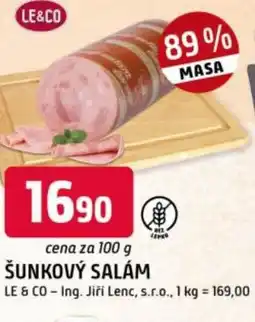 Trefa Šunkový salám nabídka