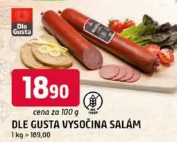 Trefa Dle gusta vysočina salám nabídka