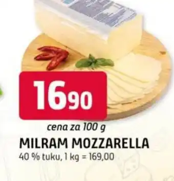 Trefa Milram mozzarella nabídka