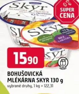 Trefa Bohušovická mlékárna skyr nabídka
