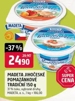 Trefa Madeta jihočeské pomazánkové tradiční nabídka