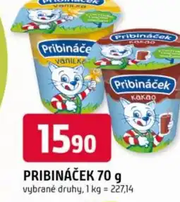 Trefa Pribináček nabídka