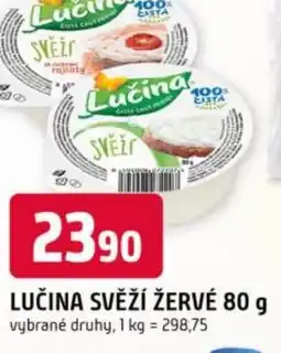 Trefa Lučina svěží žervé nabídka