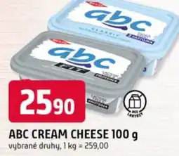 Trefa Abc cream cheese nabídka