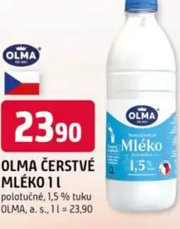 Trefa Olma čerstvé mléko nabídka