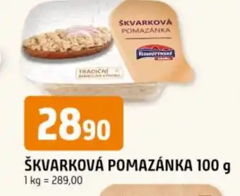 Trefa Škvarková pomazánka nabídka