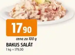 Trefa Bakus salát nabídka