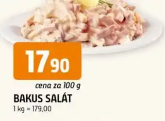 Trefa Bakus salát nabídka