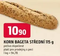 Trefa Korn bageta střední nabídka