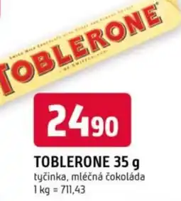 Trefa Toblerone nabídka