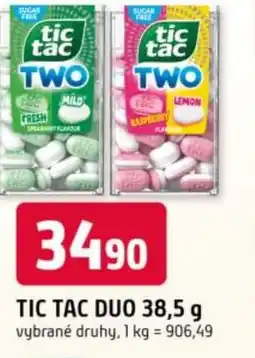 Trefa Tic tac duo nabídka