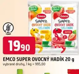 Trefa Emco super ovocný hadík nabídka