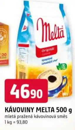 Trefa Kávoviny melta nabídka