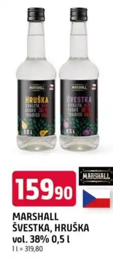 Trefa Marshall švestka, hruška vol. 38% nabídka