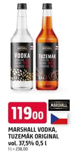 Trefa Marshall vodka, tuzemák original vol.37.5% nabídka