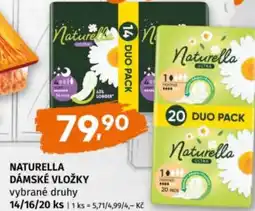 Trefa Naturella dámské vložky nabídka