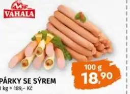 Trefa Párky se sýrem nabídka