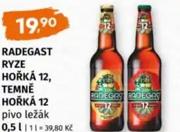 Trefa Radegast ryze hořká 12, temně hořká 12 nabídka