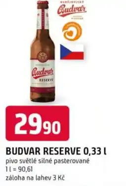 Trefa Budvar reserve nabídka