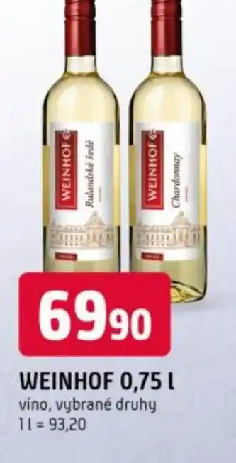 Trefa Weinhof nabídka