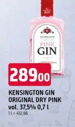Trefa Kensington gin original dry pink vol.37.5% nabídka