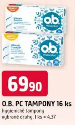 Trefa O.B. PC tampony hygienické tampony nabídka