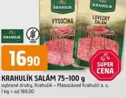 Trefa Krahulik salam nabídka