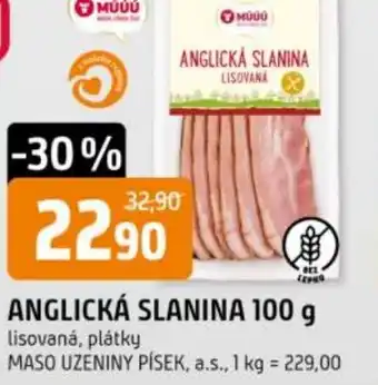 Trefa Anglická slanina nabídka