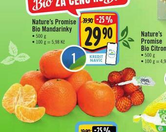 Jip Bio mandarinky nabídka