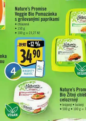 Jip Veggie bio pomazánka s grilovanými paprikami nabídka