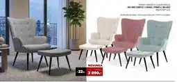 Jamall Křeslo relaxační s podnožkou AK-303 GREY2 | CRM2 | PINK2 | BLUE2 nabídka