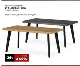 Jamall Konferenční stolek CT-F4412 OAK | GREY nabídka