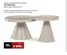 Jamall Sada 2 konferenčních stolků CT-F4112 CSM nabídka