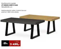 Jamall Konferenční stolek CT-R5212 GREY/OAK nabídka