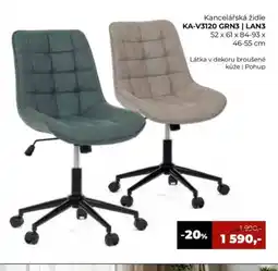 Jamall Kancelářská židle KA-V3120 GRN3 / LAN3 nabídka