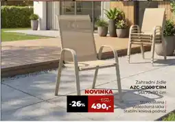 Jamall Zahradní židle AZC-C1000 CRM nabídka