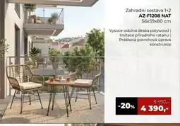 Jamall Zahradní sestava 1+2 AZ-F1208 NAT nabídka