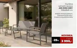 Jamall Čtyřdílná zahradní sestava AZS-S1212 GREY nabídka