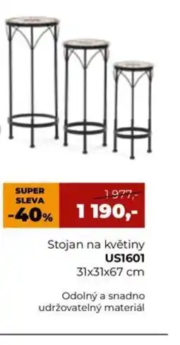 Jamall Stojan na květiny US1601 nabídka