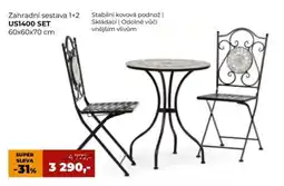 Jamall Zahradní sestava 1+2 US1400 Set nabídka