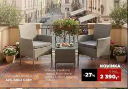 Jamall Zahradní sestava 1+2 AZS-A1102 GREY nabídka